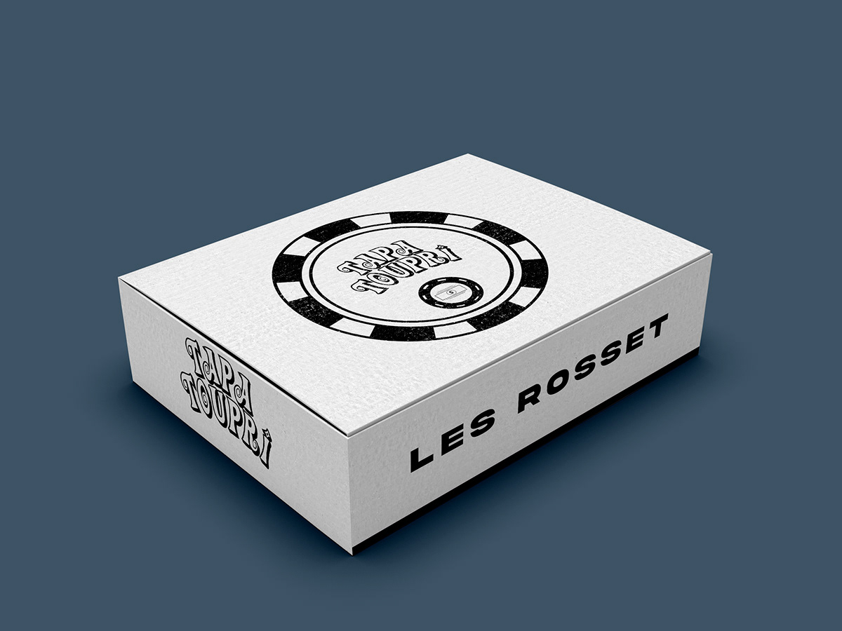Identité visuelle du jeu de société Tapastouprix